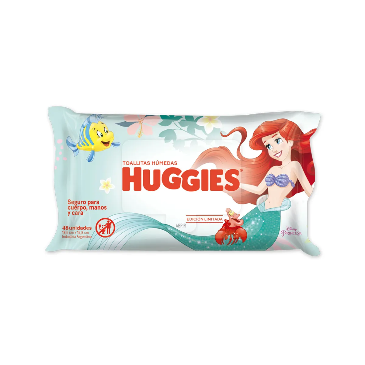Toallas húmedas Higgies edición limitada Sirenita 48 uni