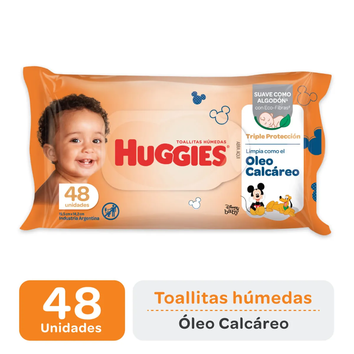 Toallas húmedas Higgies triple protección óleo 48 uni