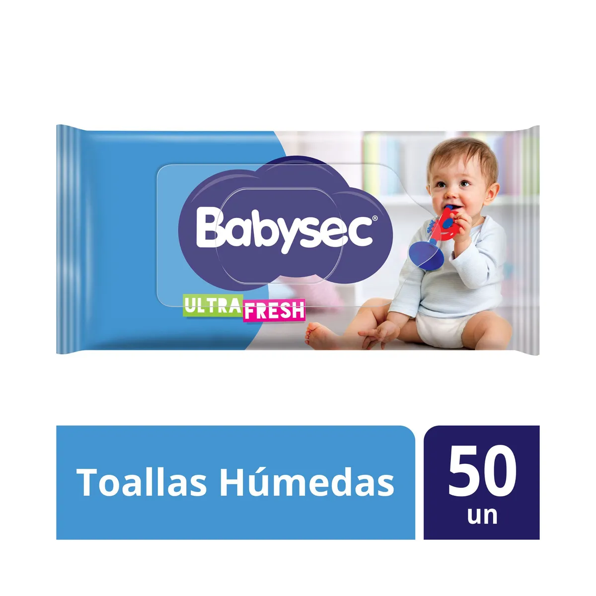 Toallas húmedas Babysec ultrafresh 50 uni