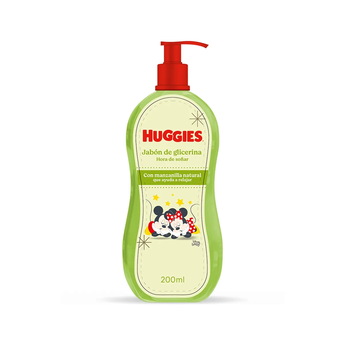 Jabón líquido Huggies hora de soñar 200 ml