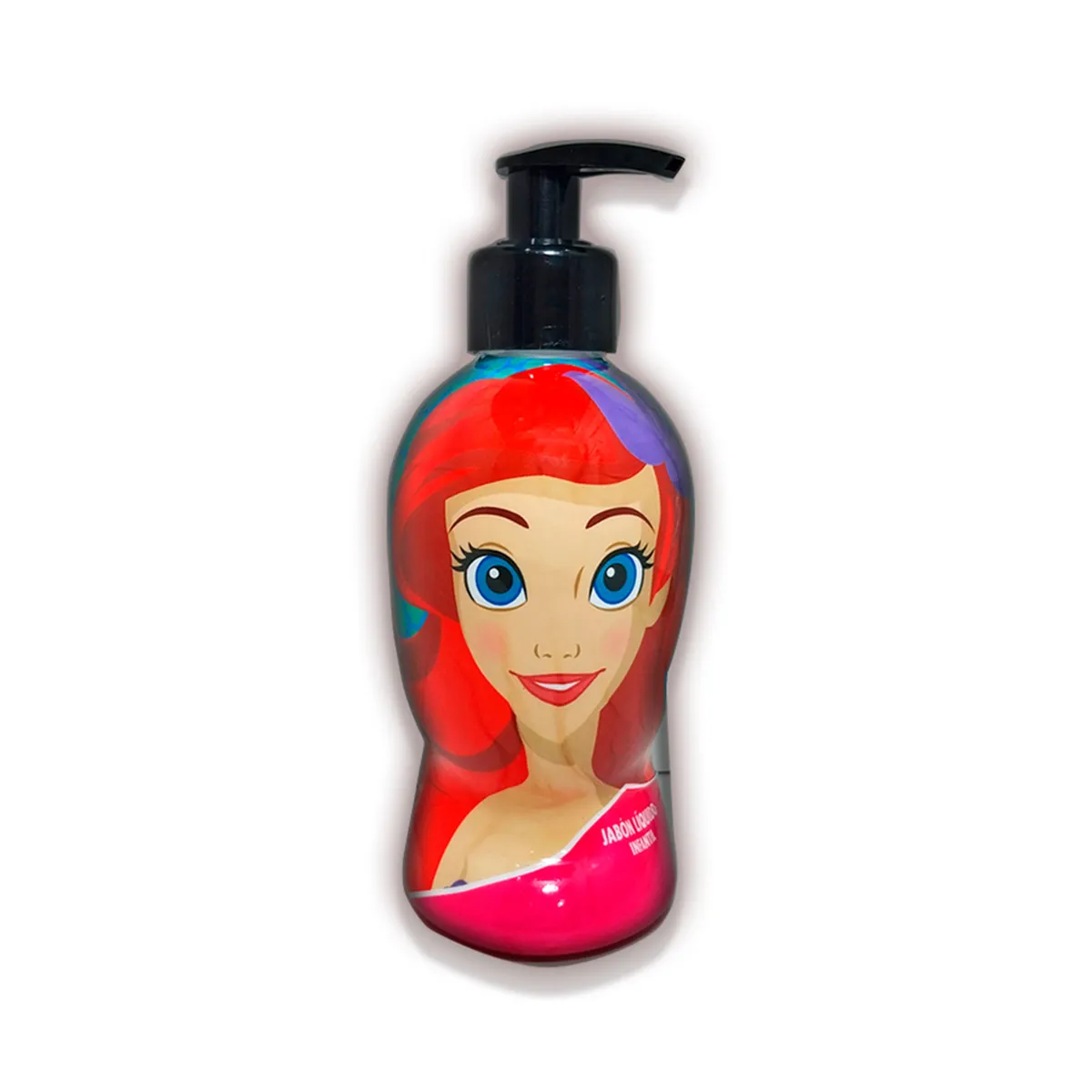 Jabón líquido Princesa Ariel 2D Disney 250 cc.