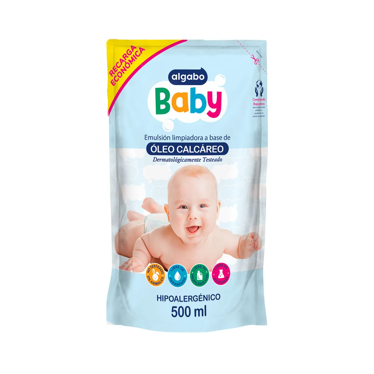 Oleo calcareo Algabo baby hipolar dp 500 cc.