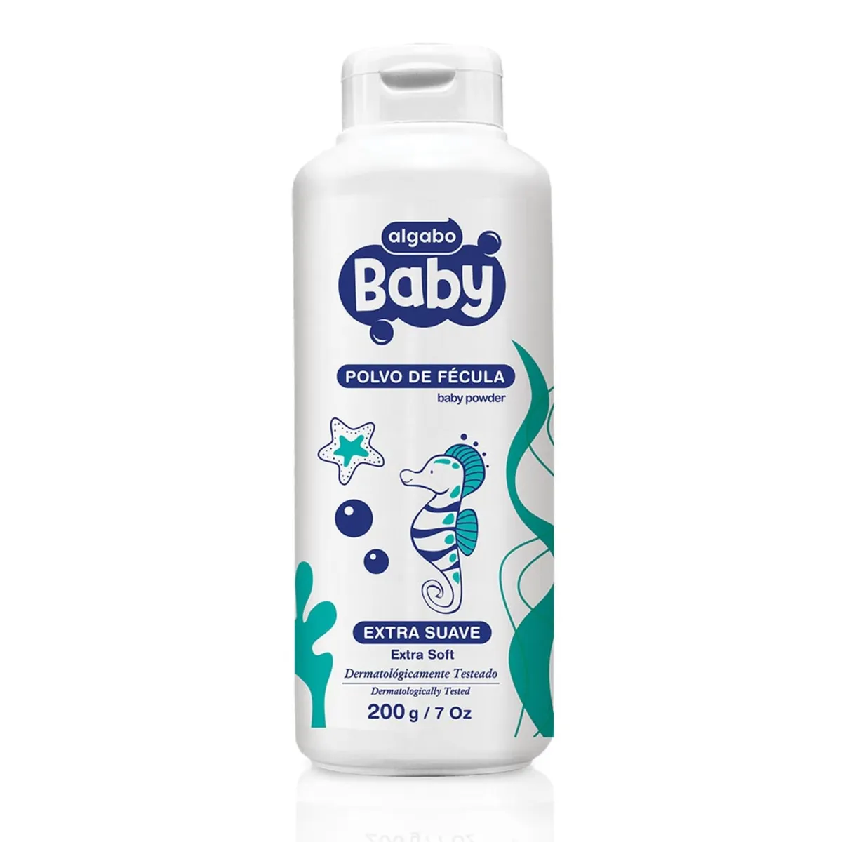 Polvo de fécula Baby Algabo 200 g.