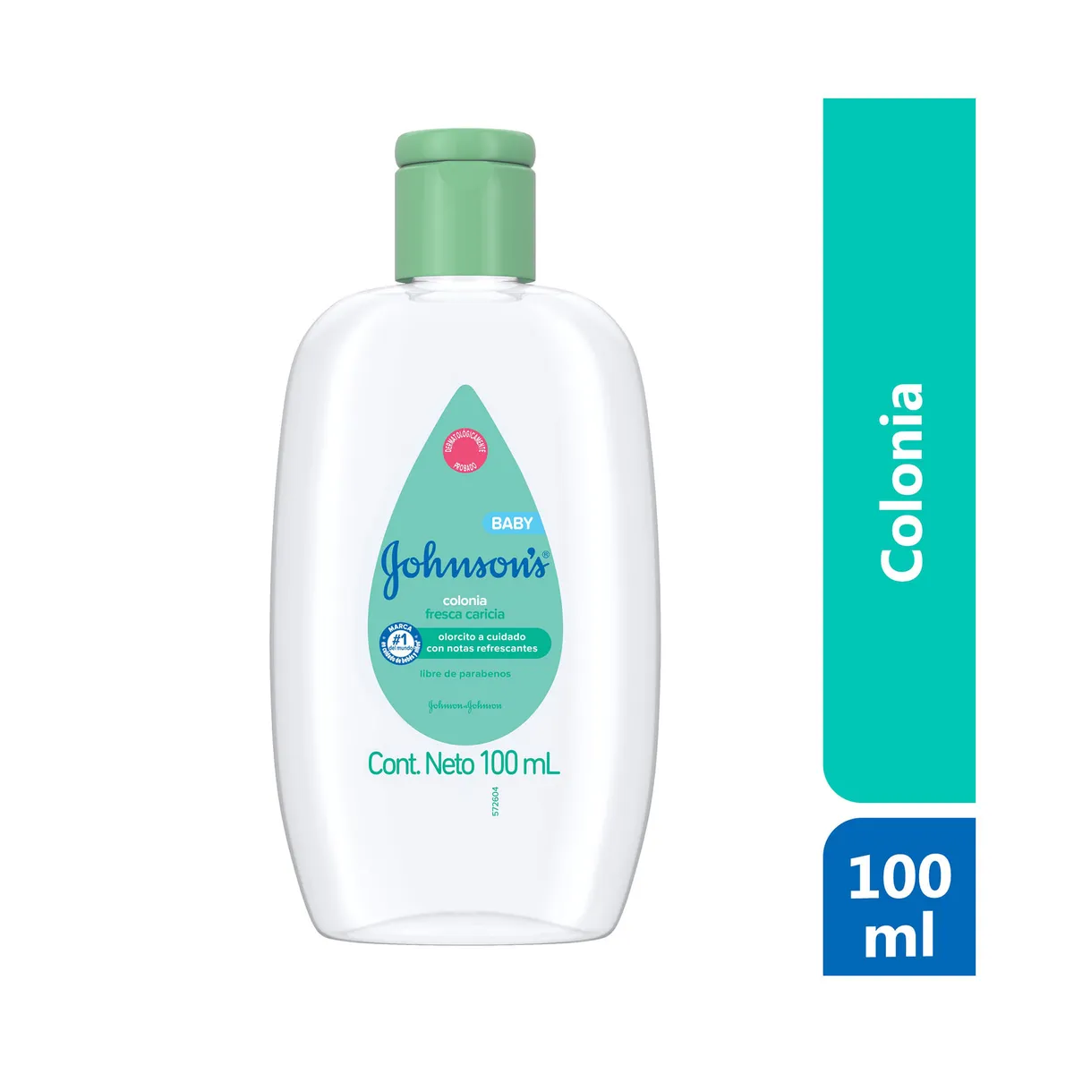 Colonia para bebé Johnsons baby fresca caricia 100 cc.