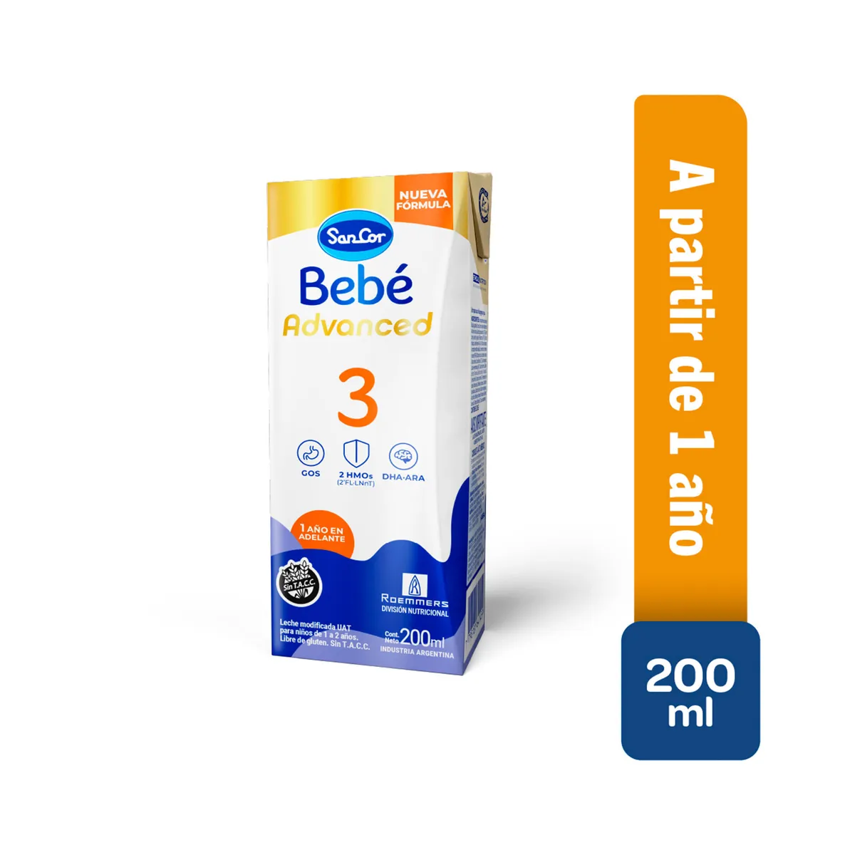 Sancor Bebé 3 ADV Brick 200 ml