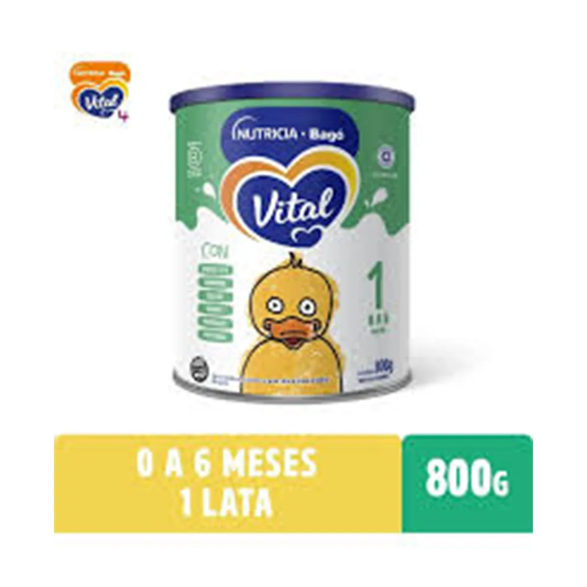 Leche en polvo Vital infantil Etapa 1 en lata 800 g.
