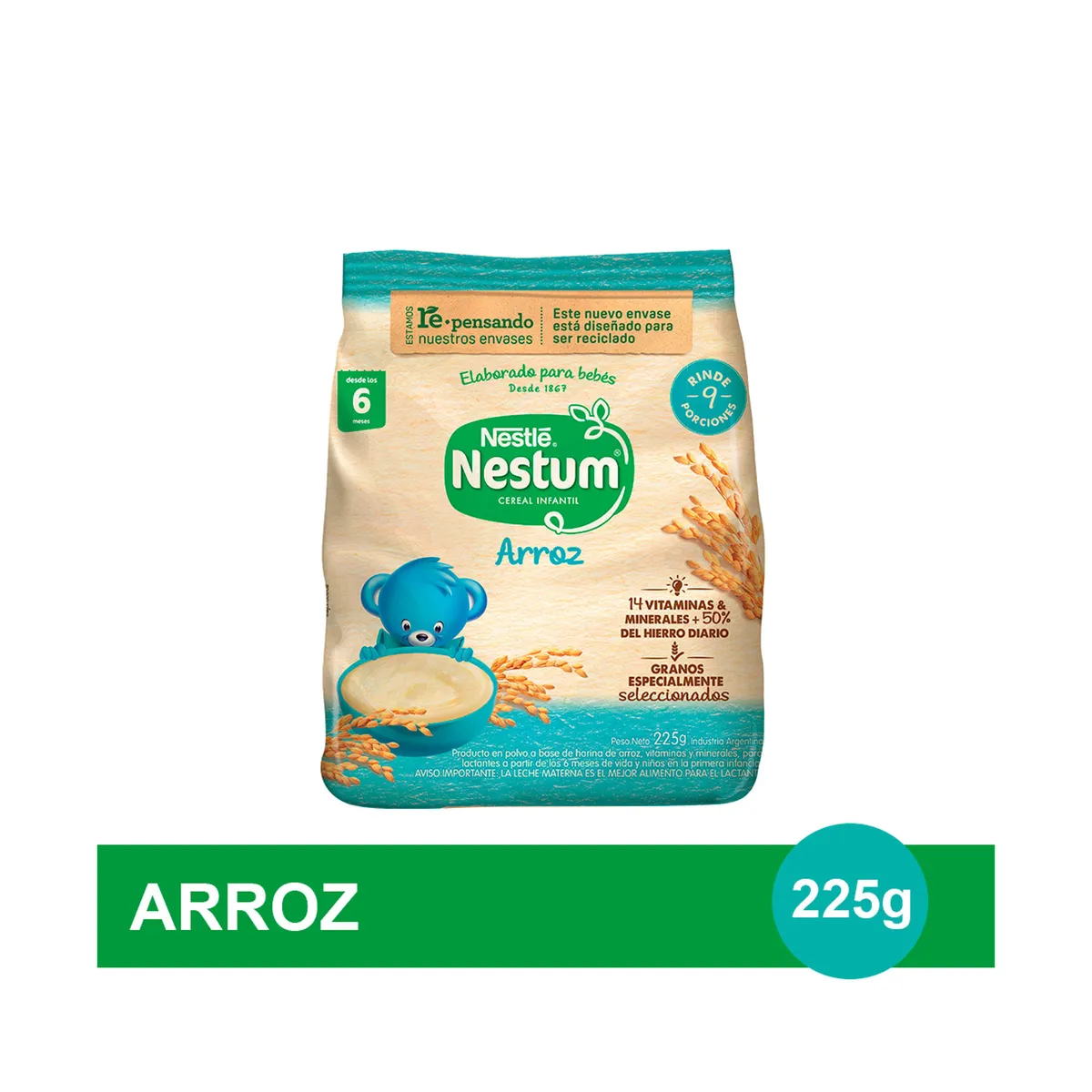 Nestum arroz 225 grs
