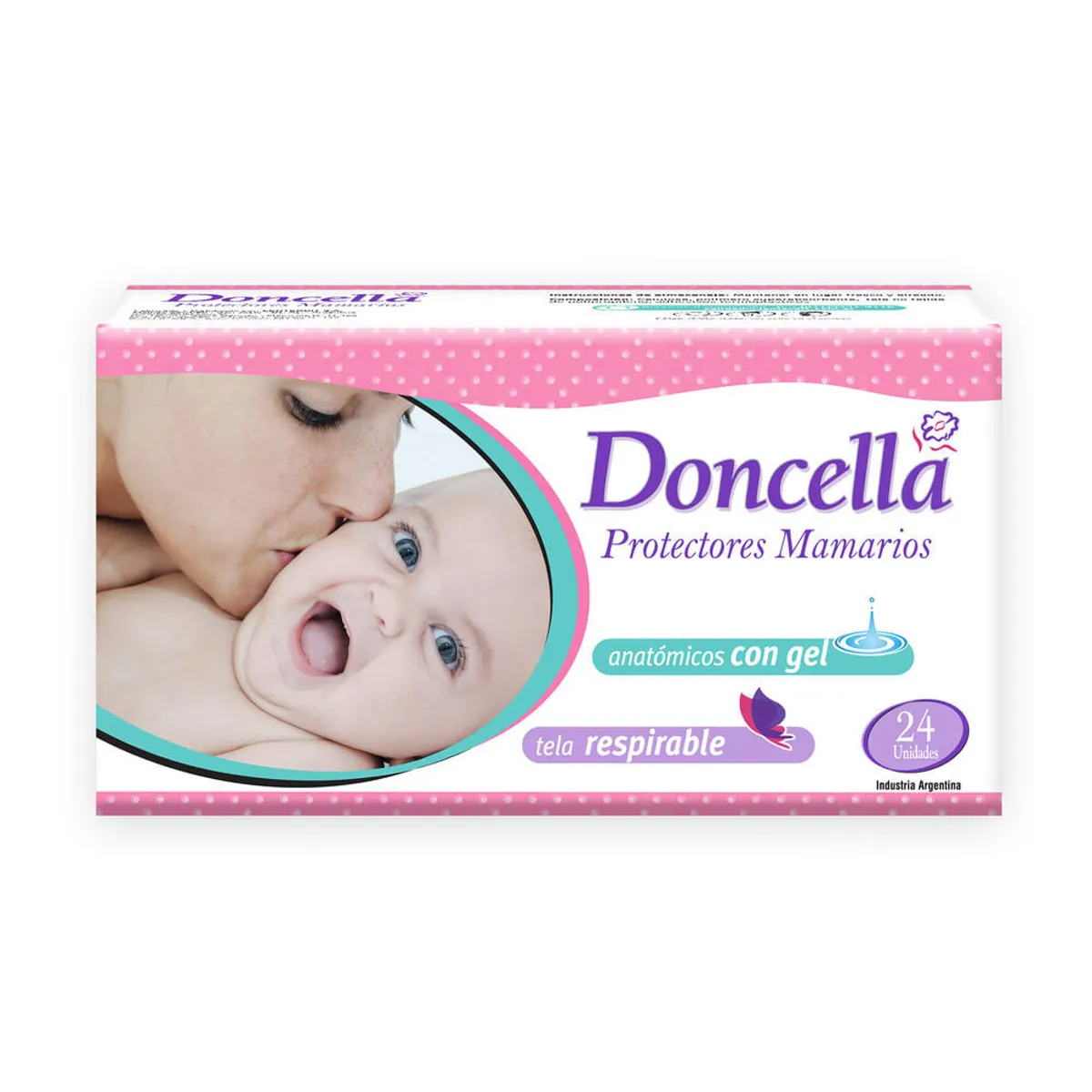 Protectores mamarios Doncella con gel 24 u.