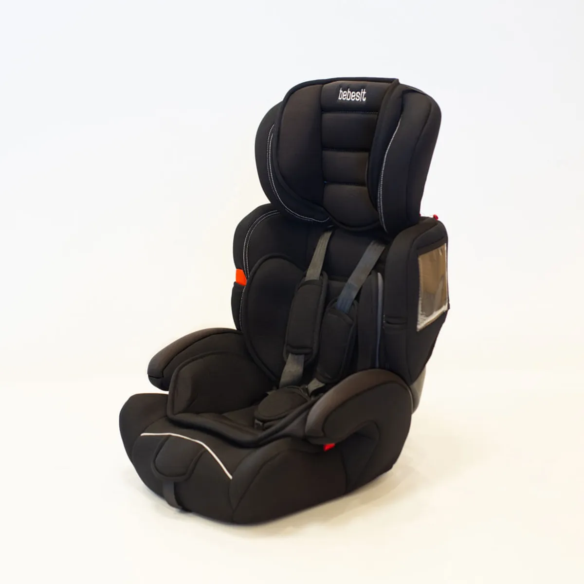 Butaca Booster Bebesit 9024 Negro Isofix Grupo 1-2-3