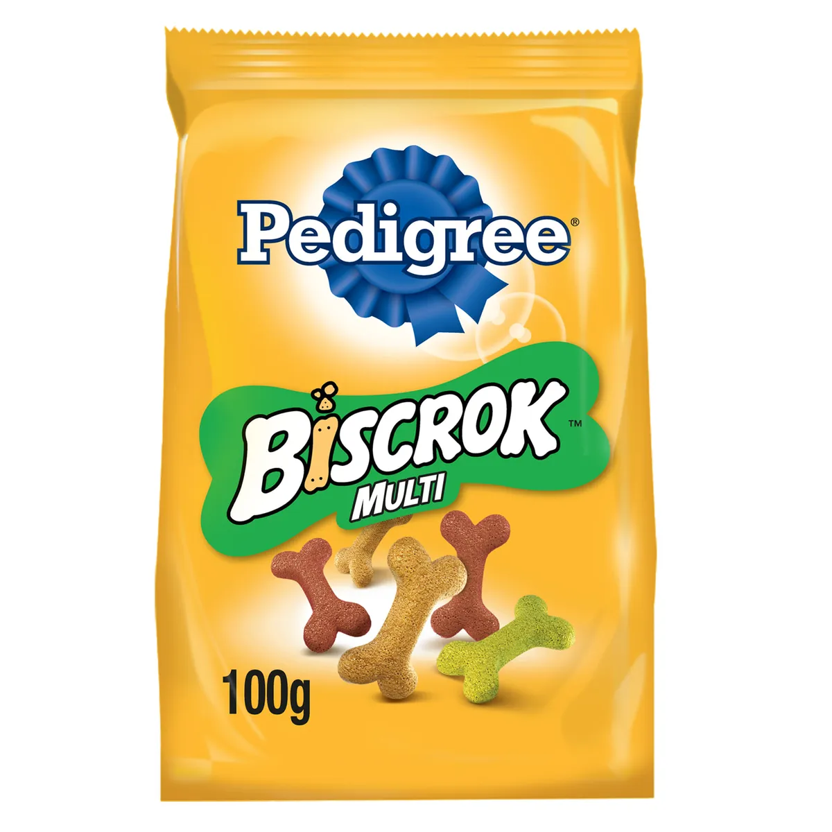 Snack para perros Pedigree Biscrok 100 g.
