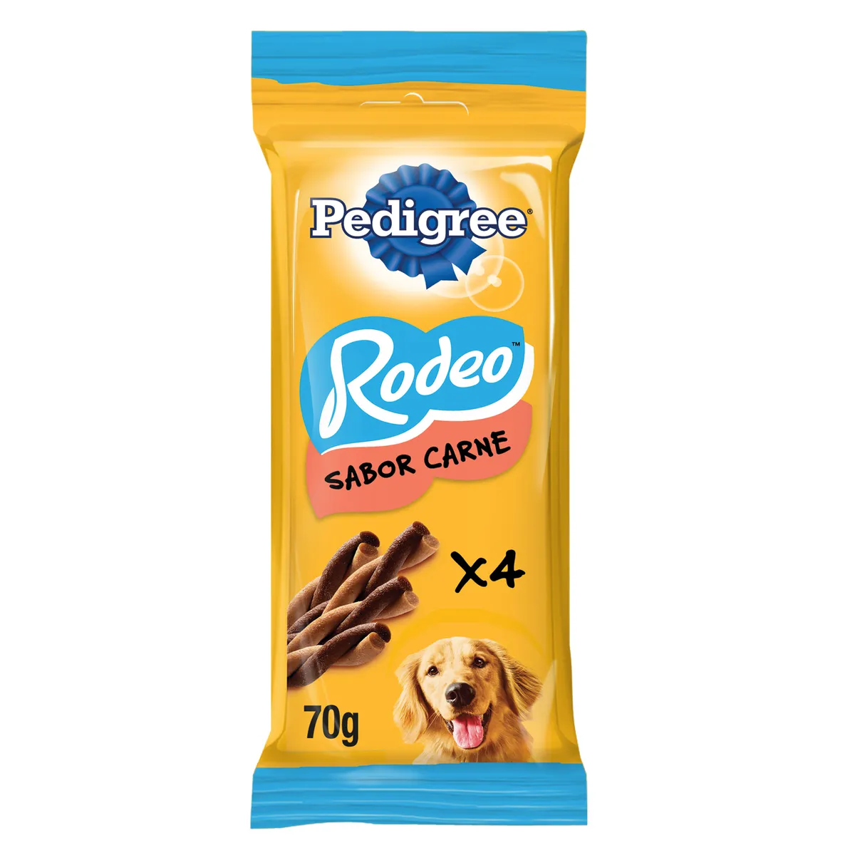 Snack para perros Pedigree Rodeo 4 u. carne