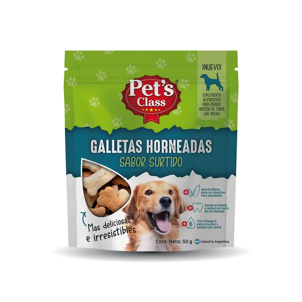 Snack perros Pet's Class mix surtido 50 g.