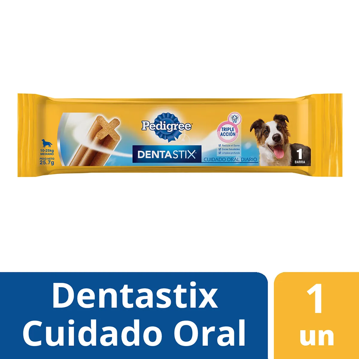 Snack para perros Pedigree Dentastix 1 u. razas medianas