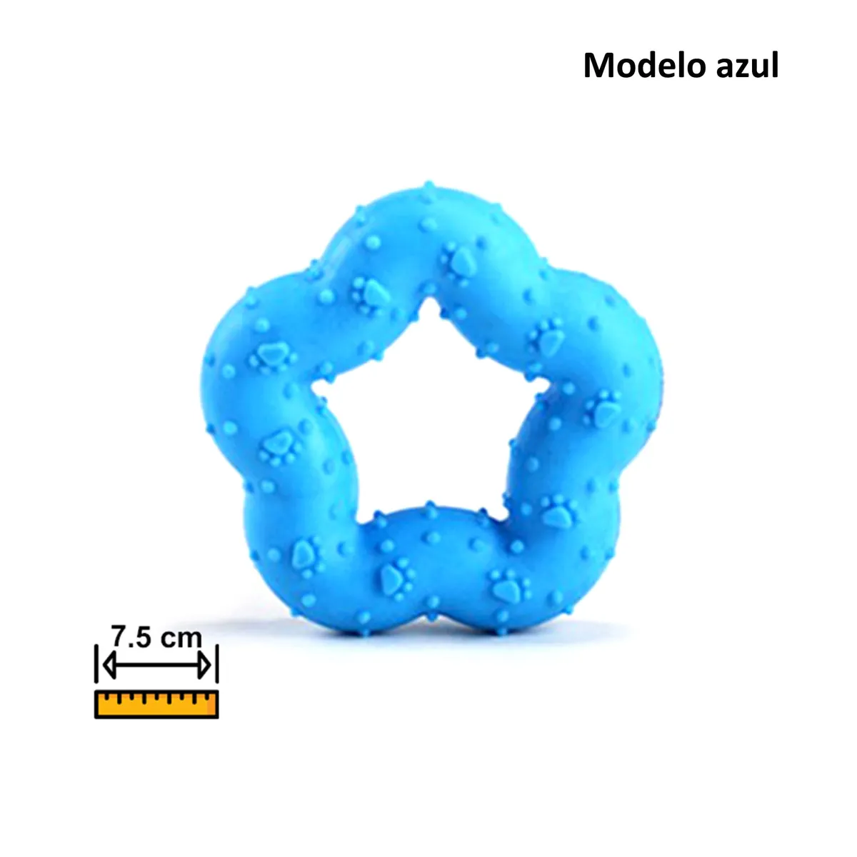 Juguete para perro Phiphipets interactivo mordedor 7.5 cm (Modelos Surtidos)