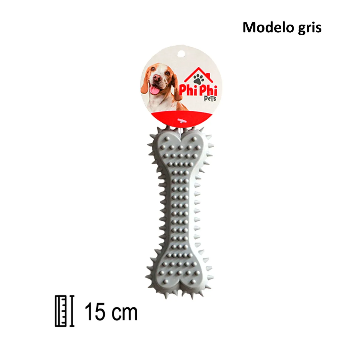 Hueso Phiphipets mordedor 15x5 cm (Modelos Surtidos)