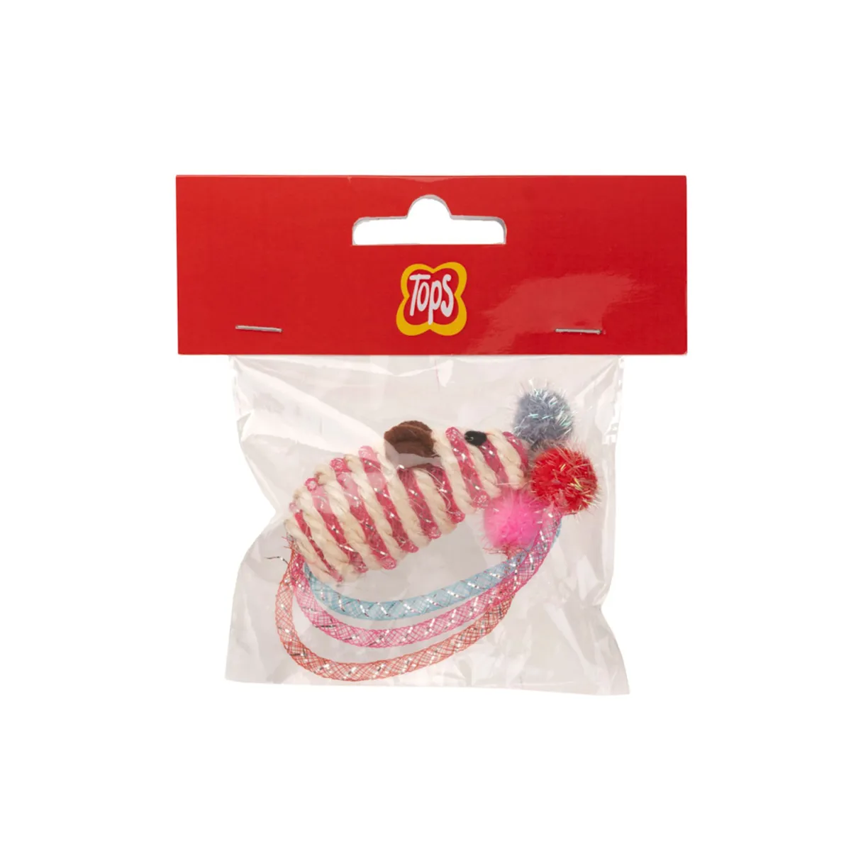 Juguetes para gatos raton cola pompon
