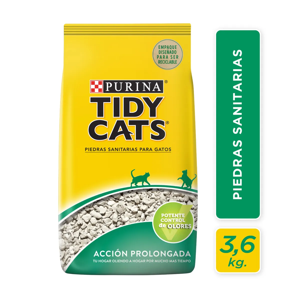 Piedras sanitarias Tidy Cats 3.6 kg
