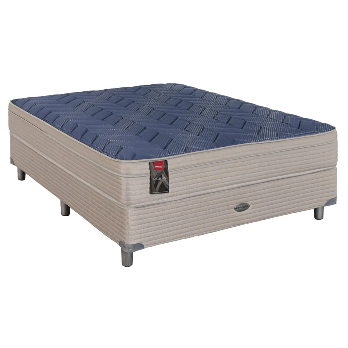Colchón y Sommier Resortes Springwall MCB 115 Euro Pillow 140x190 - 2 Plazas