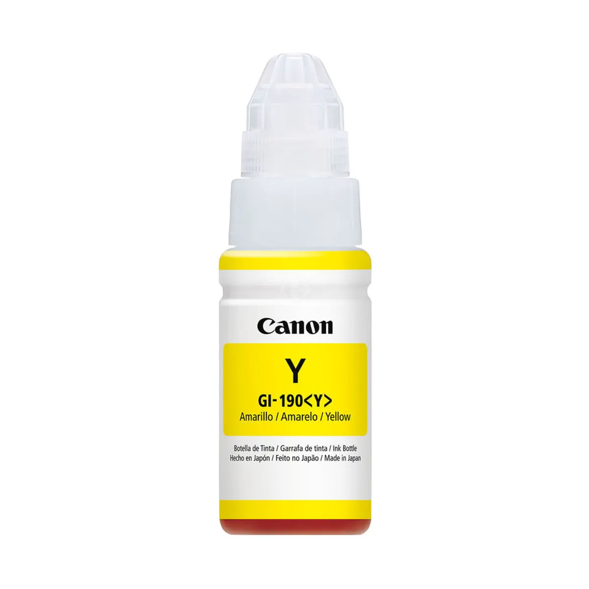 Botella de tinta Canon GI-190Y amarillo