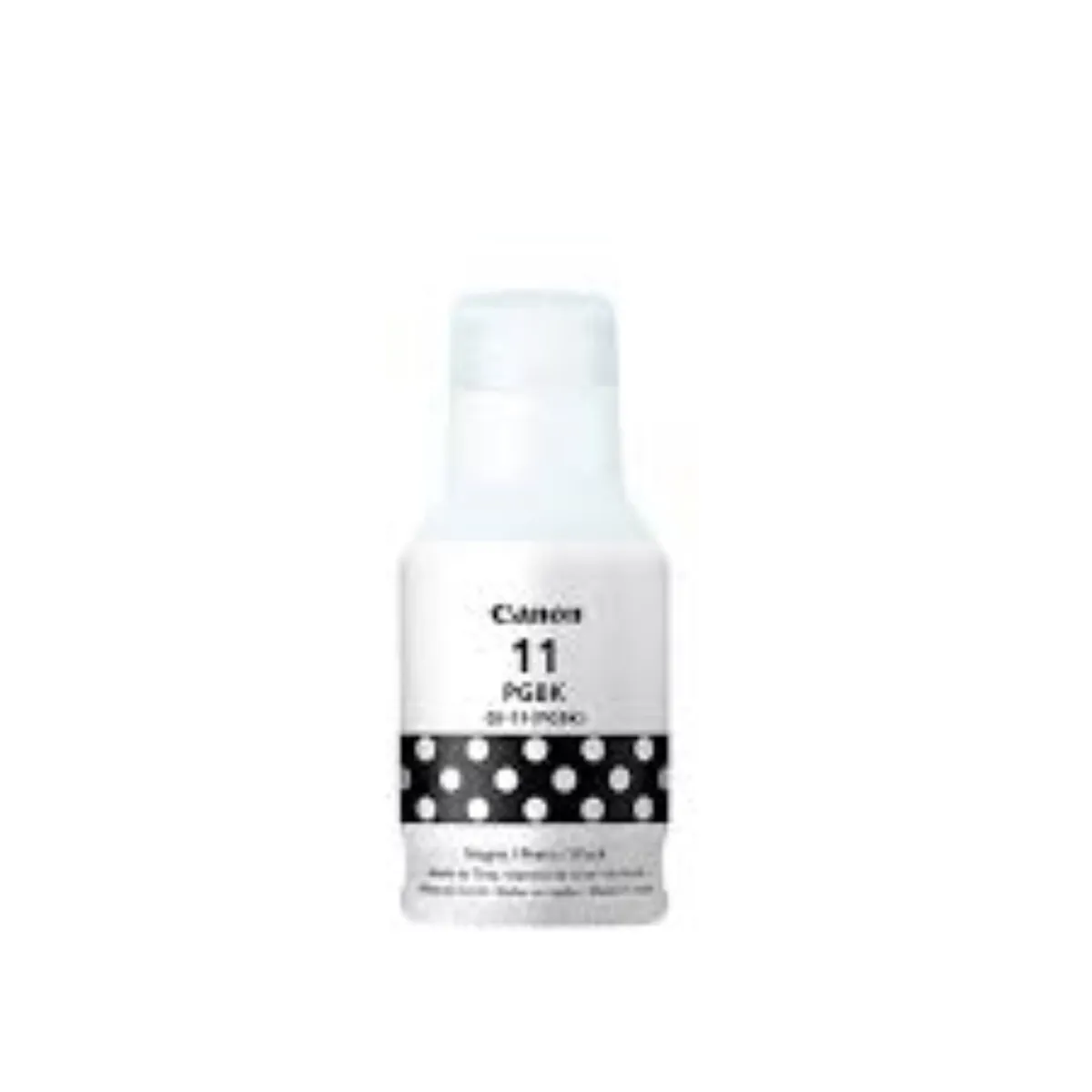 Botella de tinta Canon gi 11 pgbk negro.