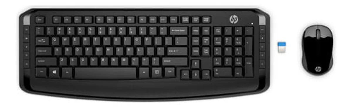 Kit De Teclado Y Mouse Inalámbrico Hp 3ml04aa