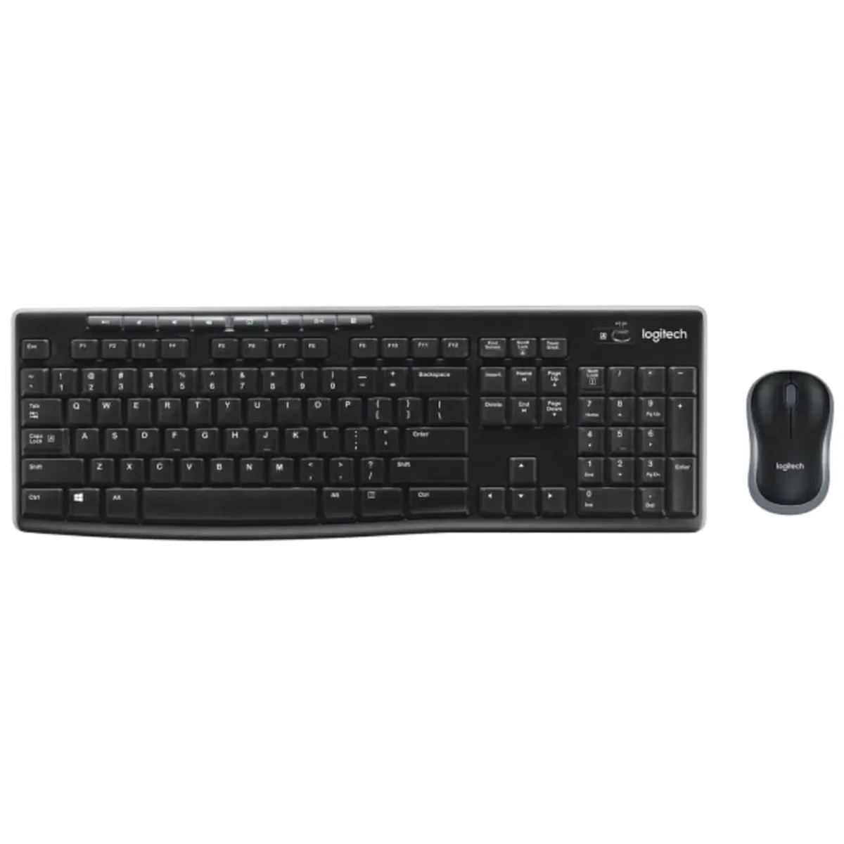 Kit Teclado y Mouse Inalámbrico LOGITECH MK270 Negro