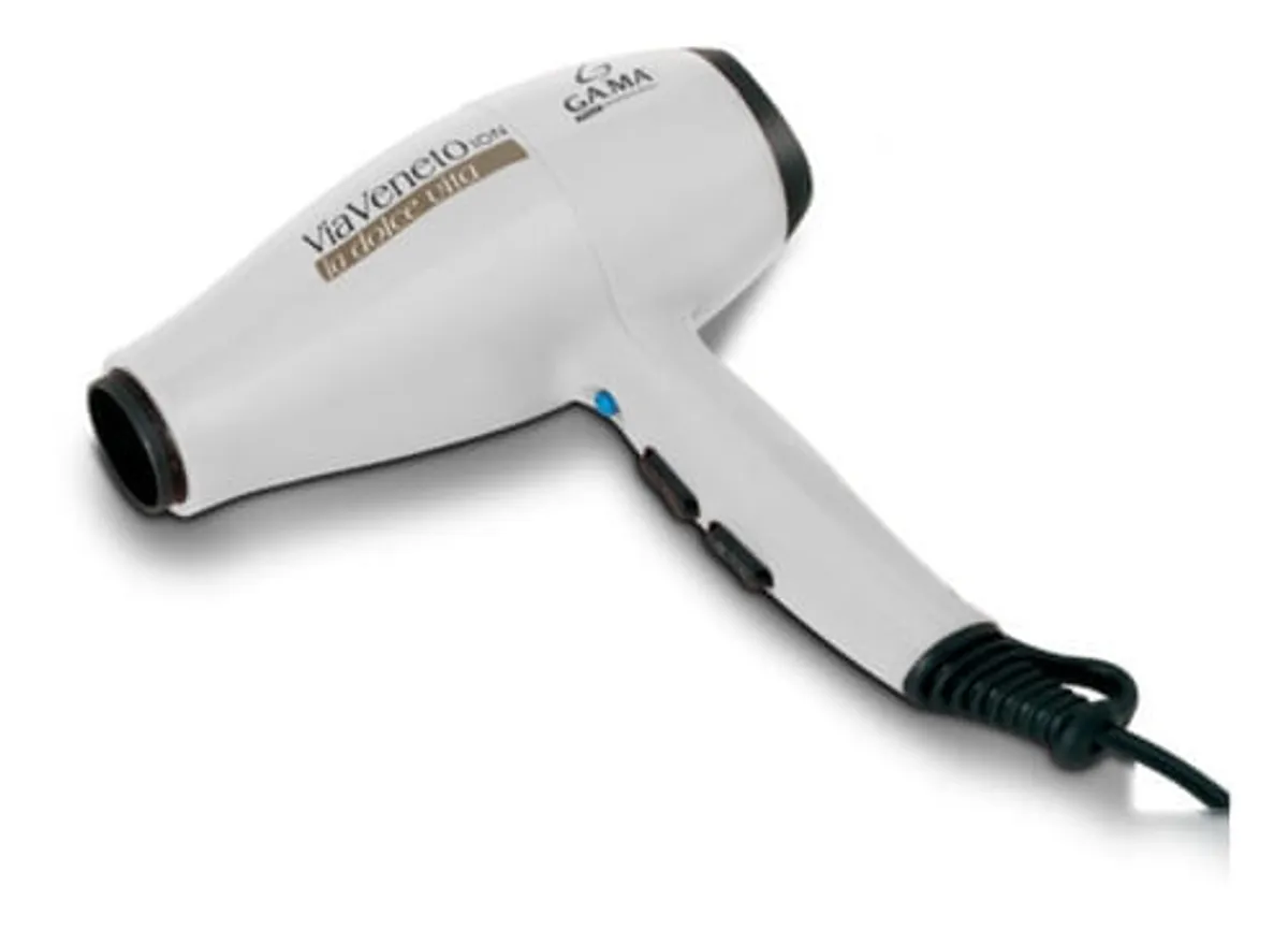 Secador Professional Ga.ma Viaveneto White Ion 2200w