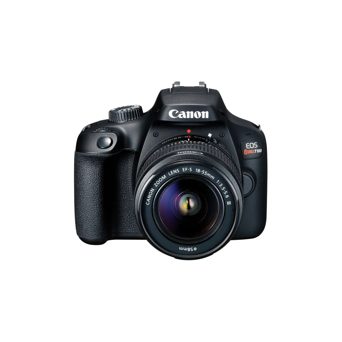 Camara Canon reflex eos rebel t100 18 55 dciii