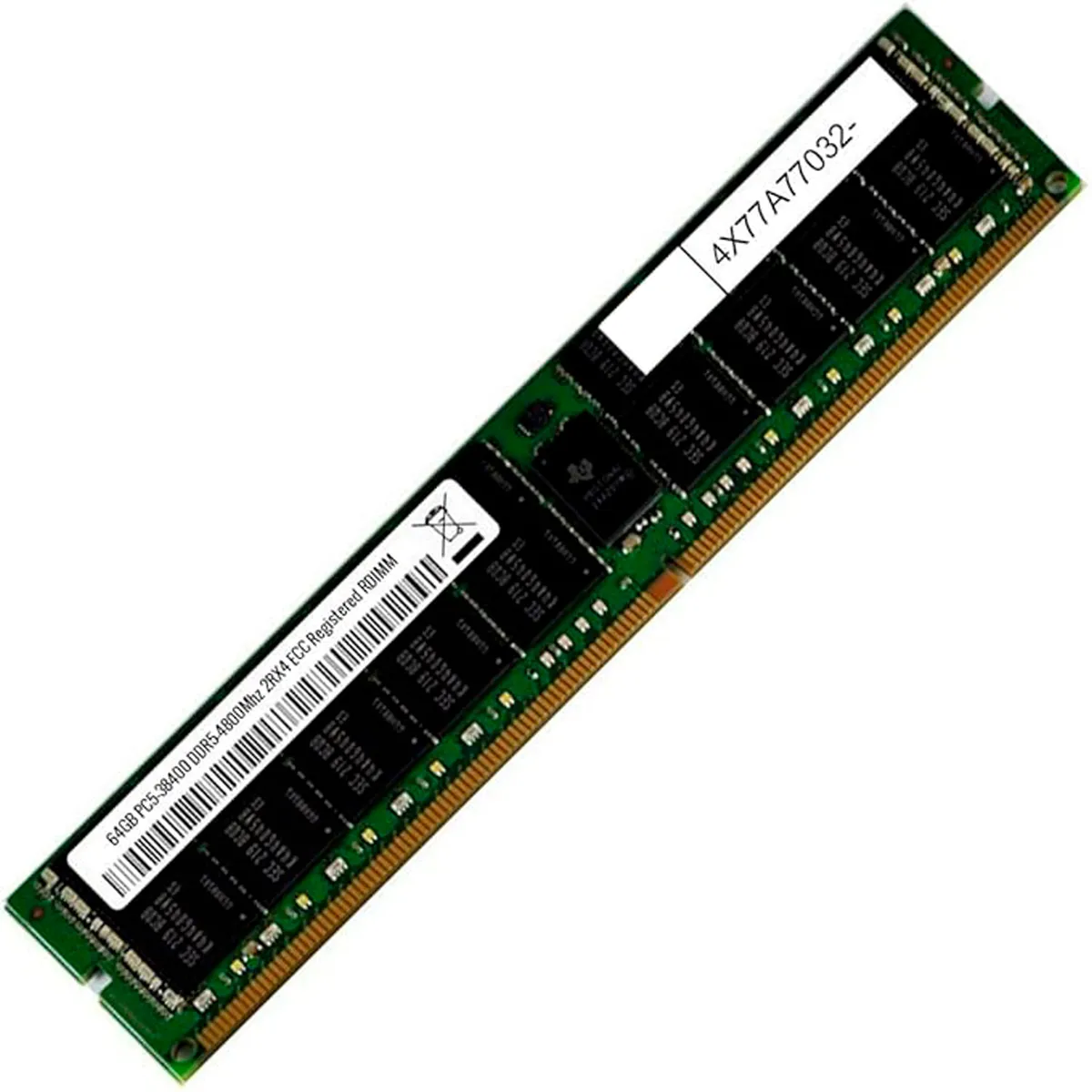 Memoria RAM propietaria Lenovo Thinksystem 64GB DDR5 4800Mhz 4X77A77032