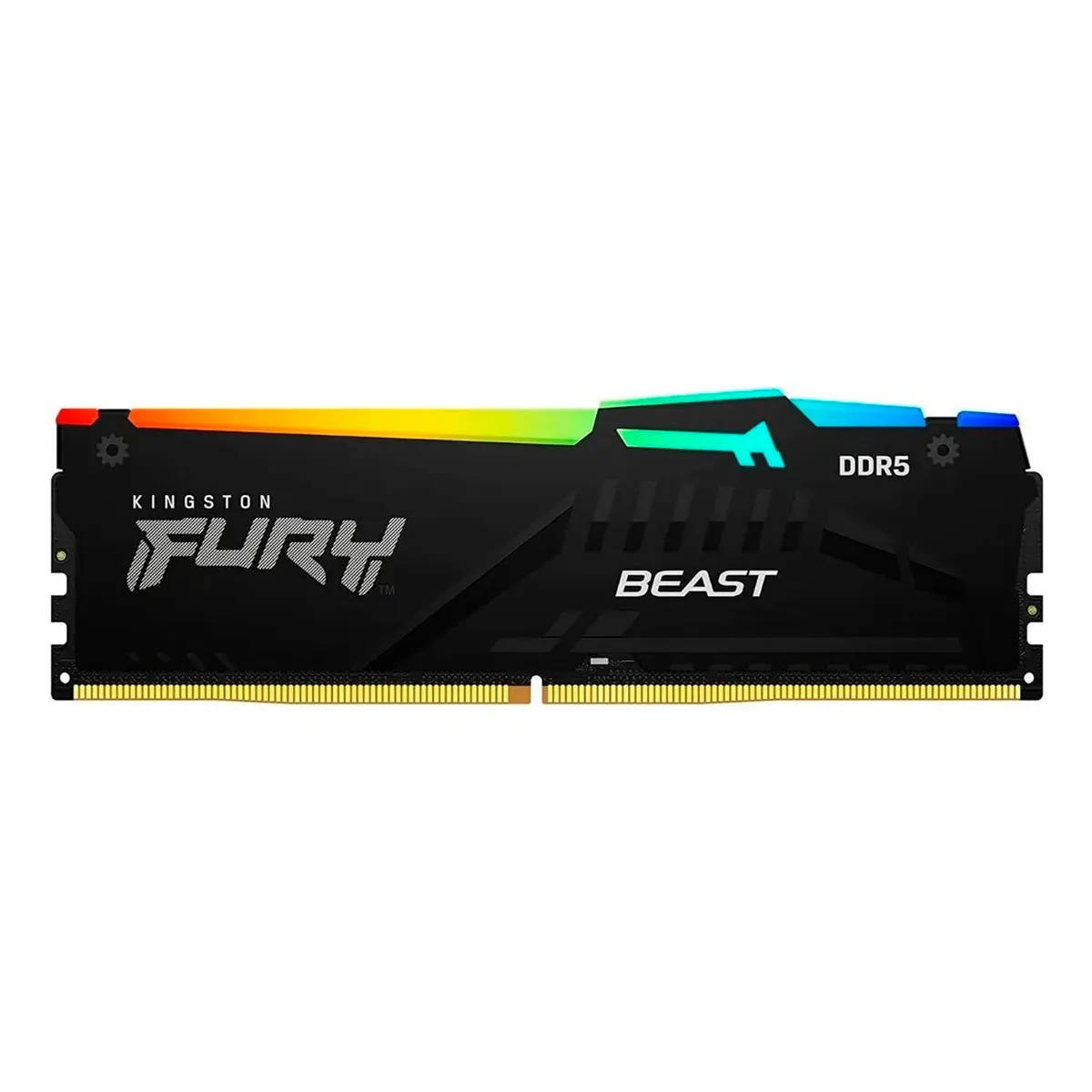 Memoria RAM Kingston 32GB DDR5 5600Mhz Fury Beast RGB para PC