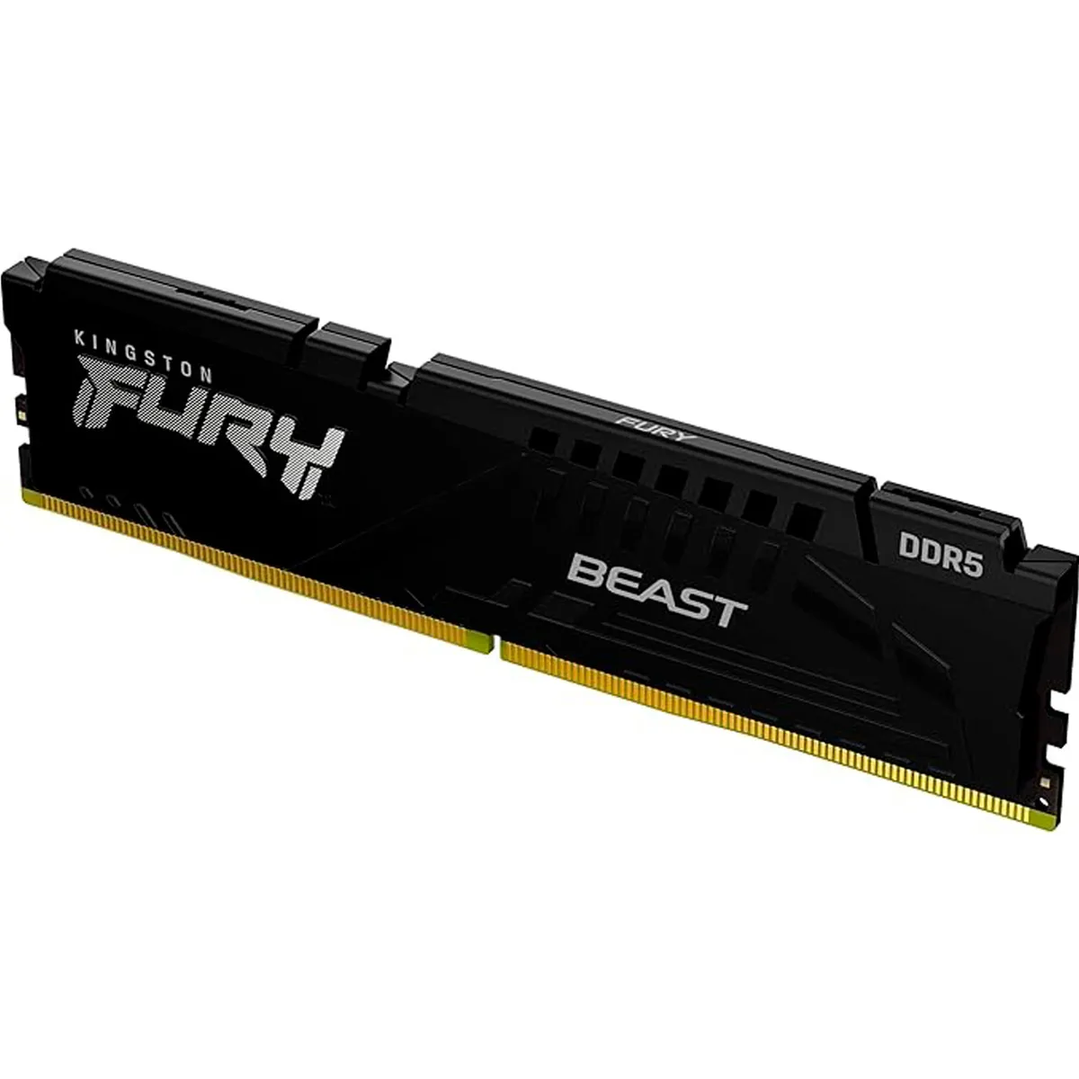 Memoria RAM Kingston 16GB 6400Mhz DDR5 Fury Beast Black para PC