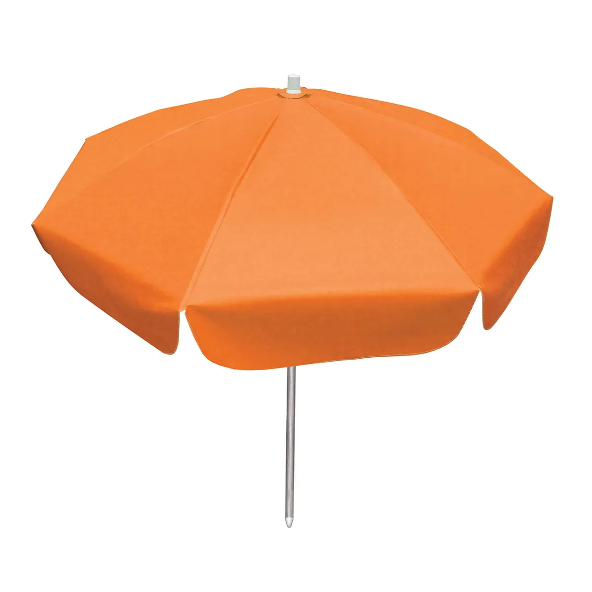 Sombrilla Naranja De Jardín Playa Camping 1.6 Metros