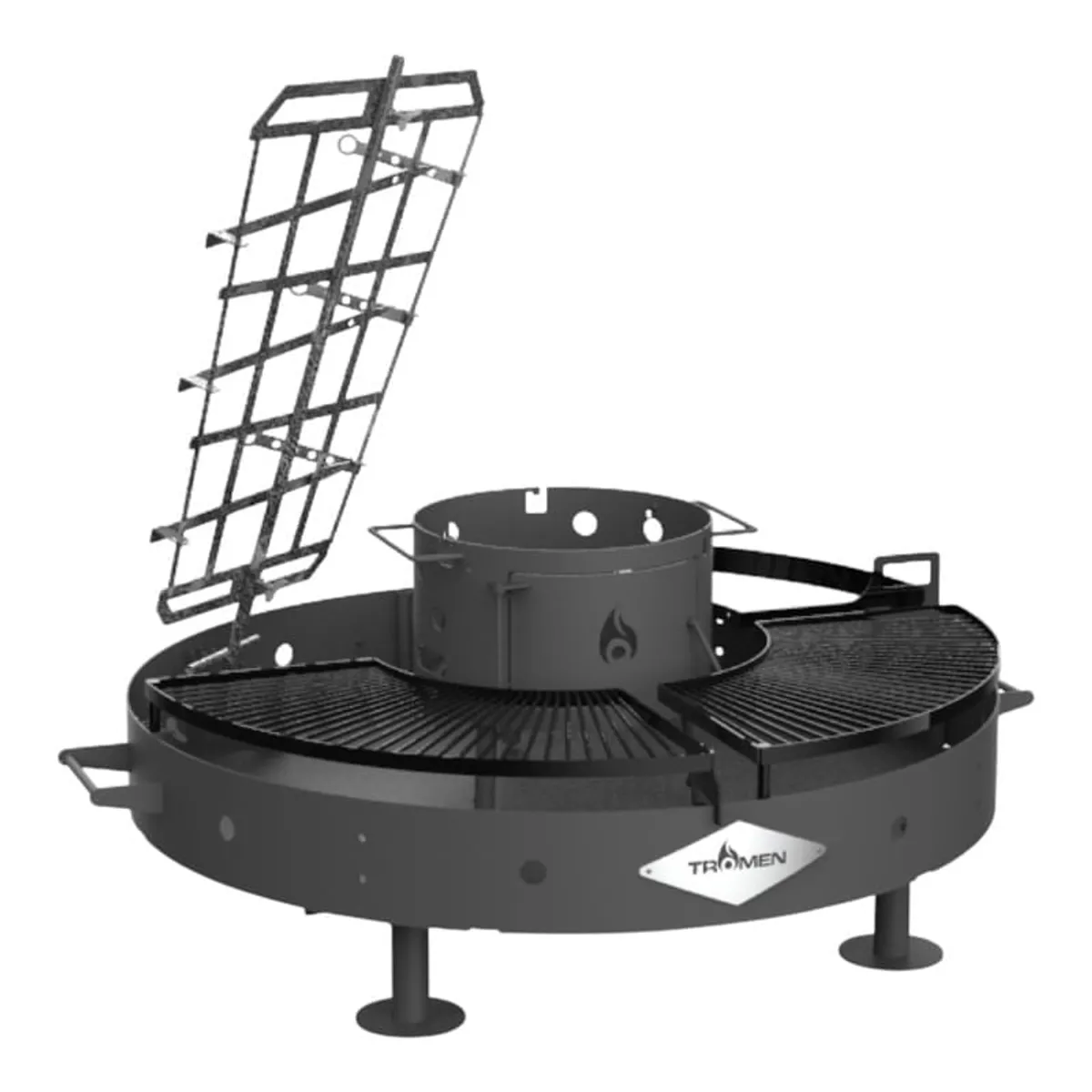 Parrilla a Leña Duomo Grande Tromen 05000066 Fogón Móvil