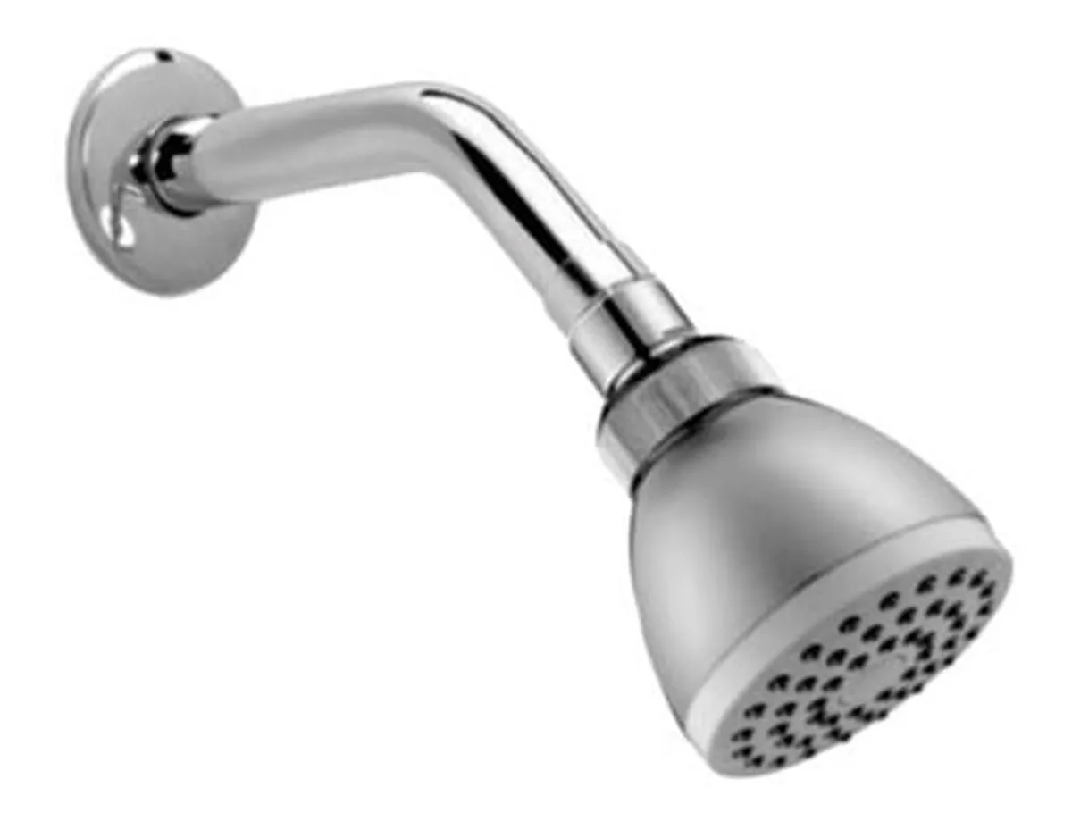Griferia De Baño Flor De Ducha Duchador Redonda Piazza D2002
