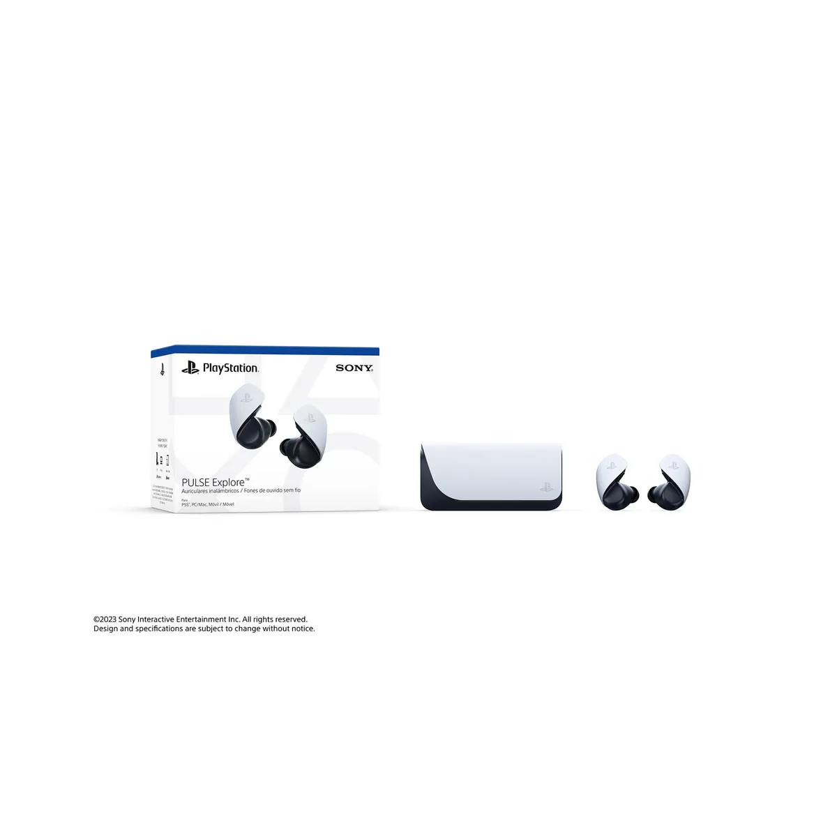 Auricular inalambrico ps5 Sony pulse explorer cfi