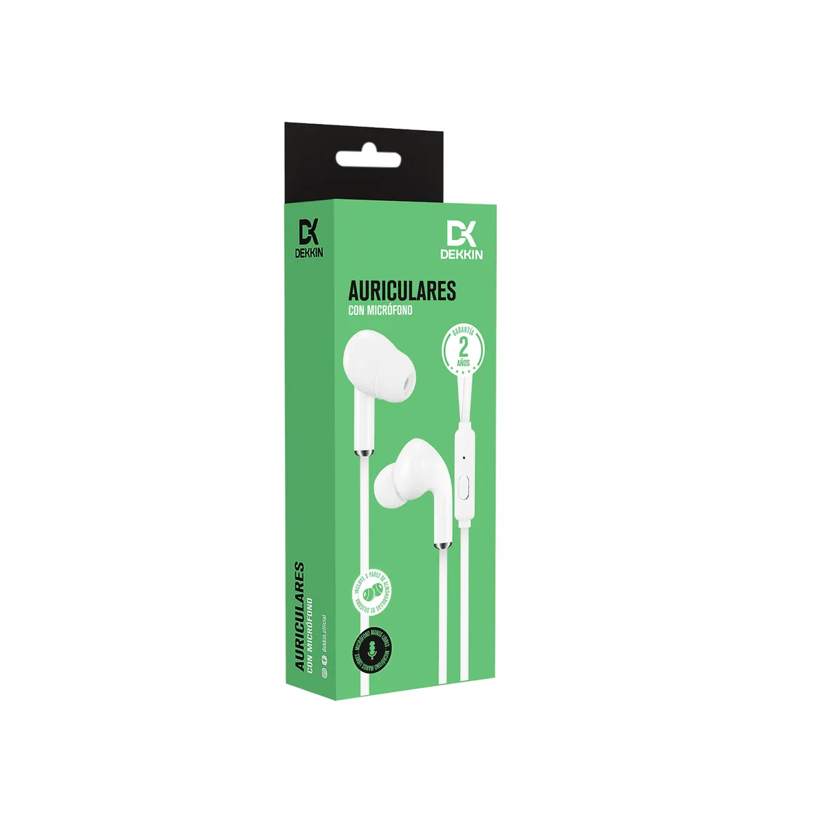 Auricular in ear Dekkin c mic acc au 064bl