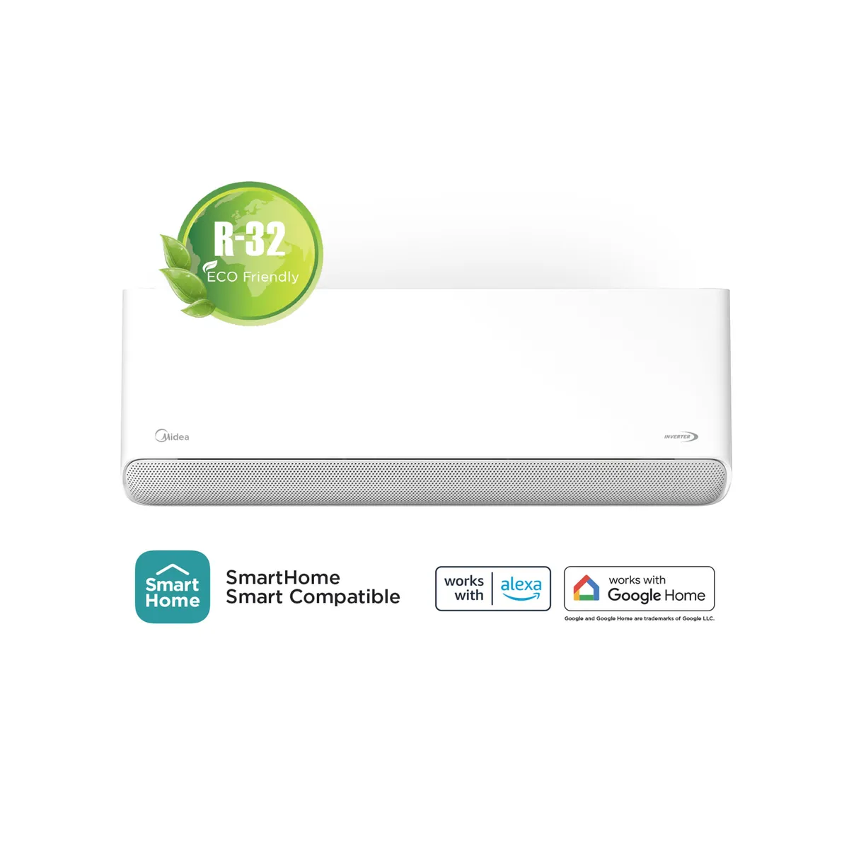 Aire split inverter Midea 3650w mscbic 12h n80f