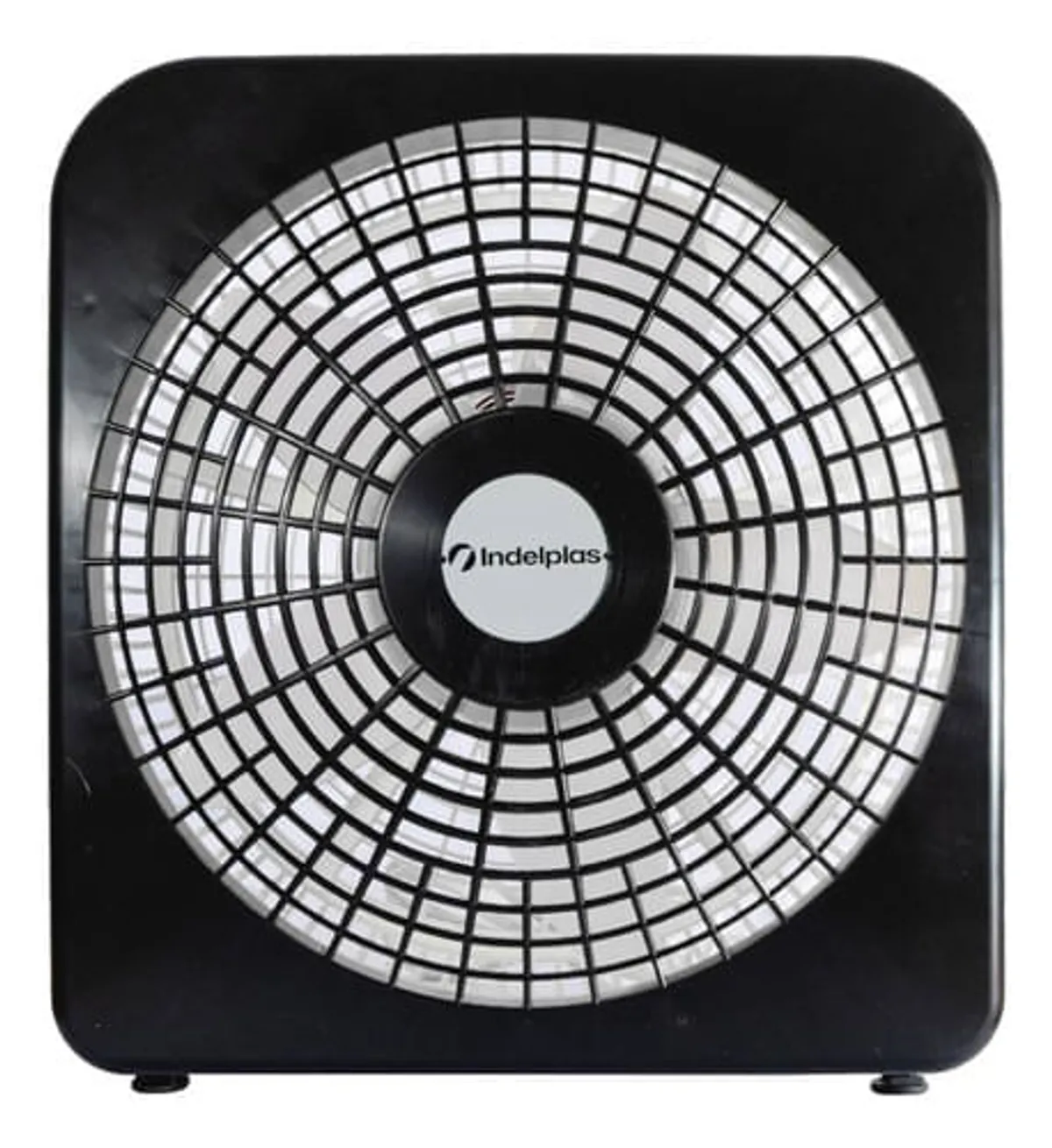 Ventilador Turbo Deco Indelplas Iv D12 Negro Vintage Potente