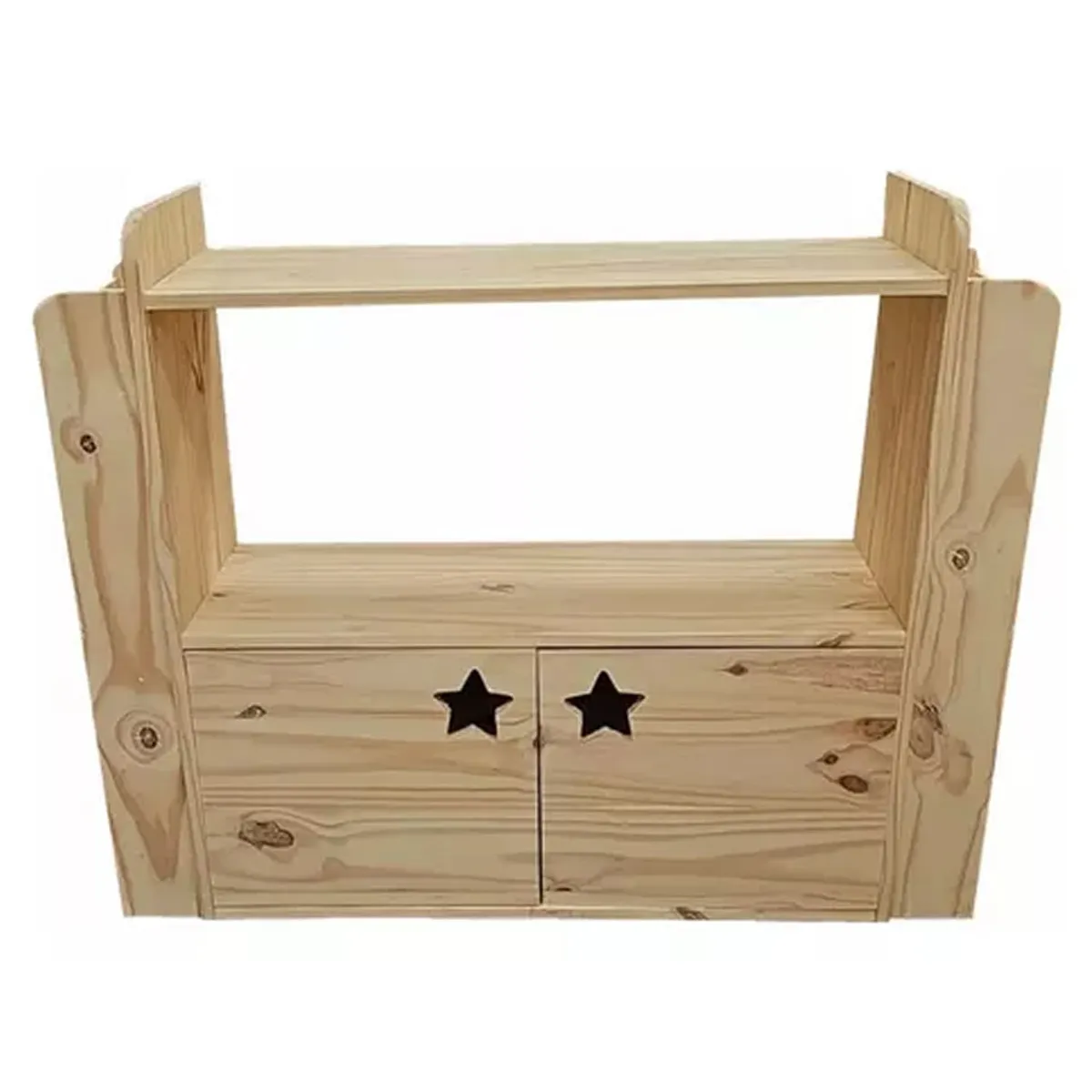 Juguetero Biblioteca Con Puerta Montessori