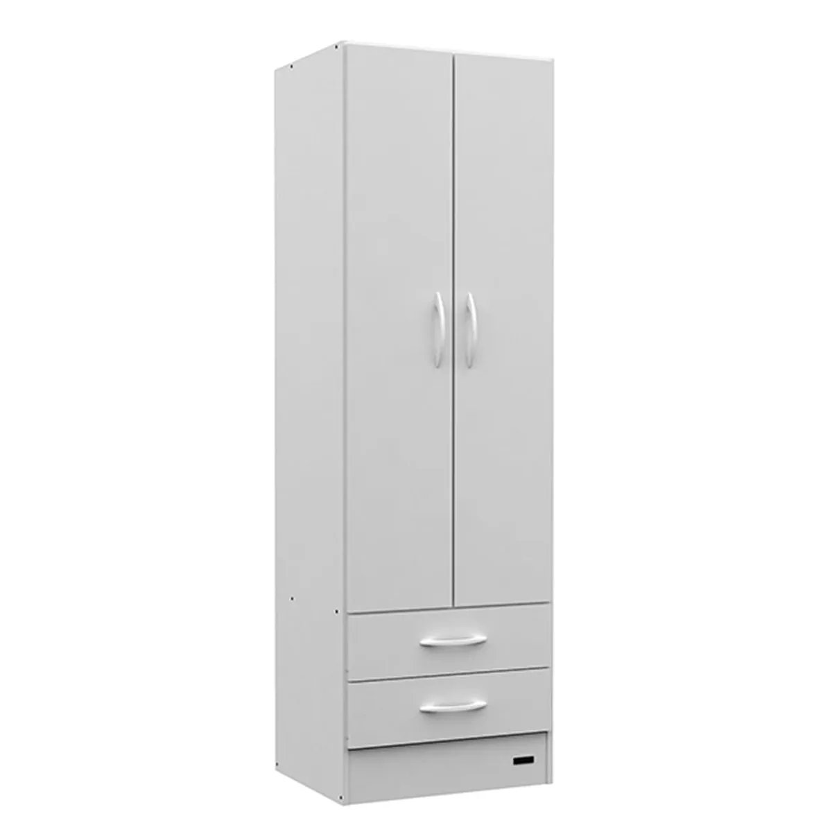 Placard 22 Pack 2 puertas 2 Cajones Color Blanco Mosconi