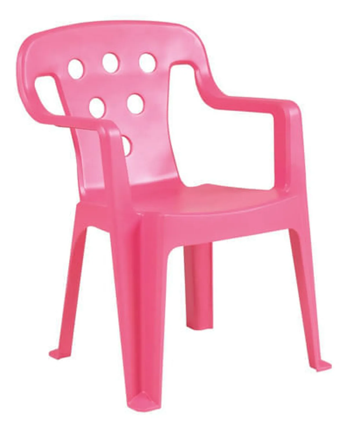 Silla De Plastico Niños Lisa Mor 15151553 Color Rosada