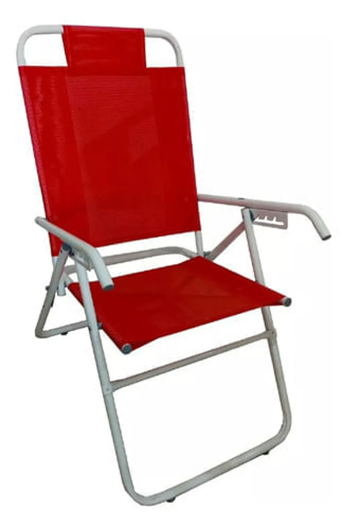 Reposera Avelino 5 Posiciones Coversol 1024  Rojo
